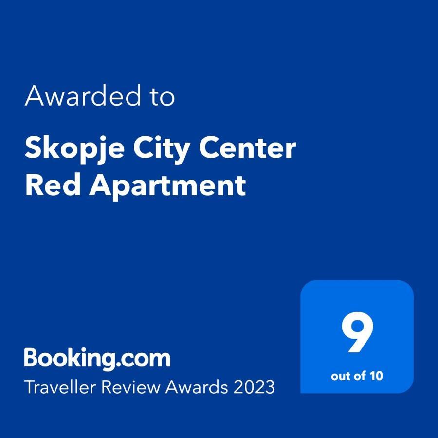 Skopje City Center Red Apartment Εξωτερικό φωτογραφία